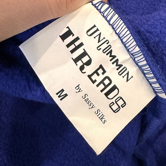 Uncommon THREADS Colorful Dog Pattern Fleece Jacket M - Picture 12 of 12